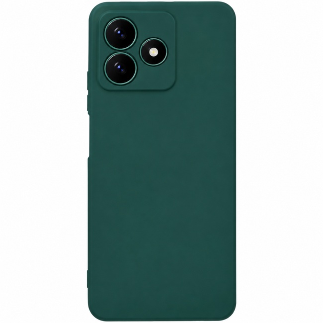 θήκη σιλικόνης (Soft) για Realme C51 - σκούρο πράσινο